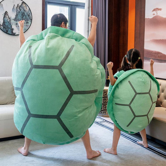 Turtle Shell Pillows - Green